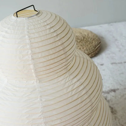 Rustic Wooden Tripod Floor Lamp