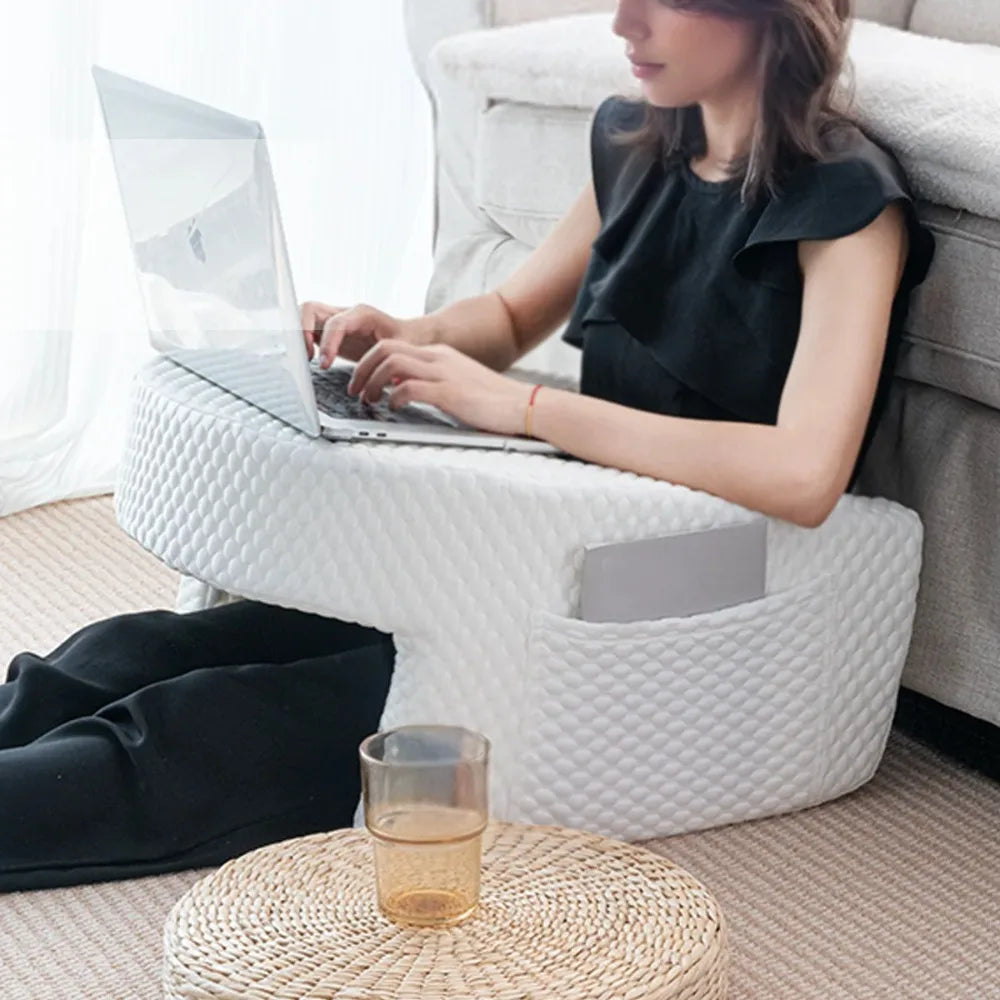 Comfortable Reading Pillow With Adjustable Arm Rest - Lusomart