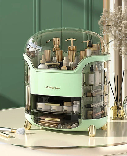Spacious Cosmetic Desk Storage Case