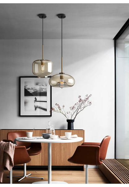 Sleek Metal LED Pendant Lamp