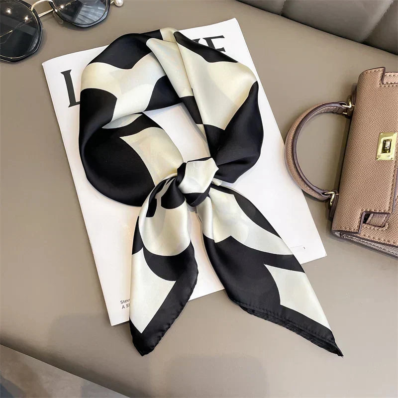 Soft Plaid Neck Scarf in 2 Versatile Colors
