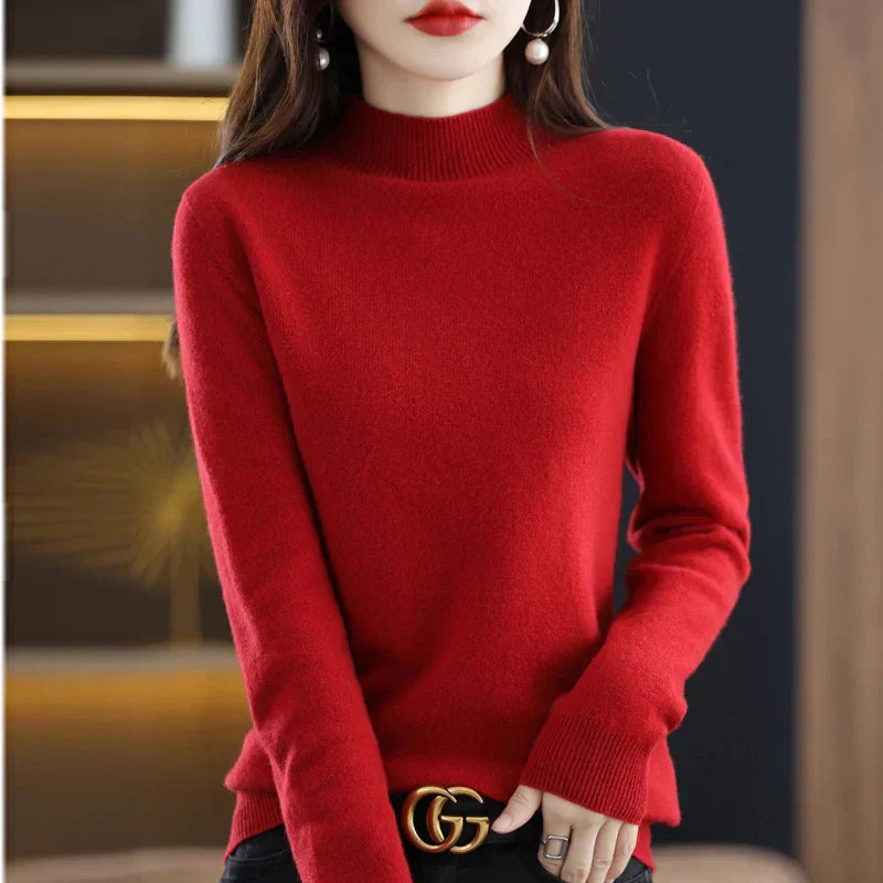 Soft Wool Sweater for Women Winter Warmth