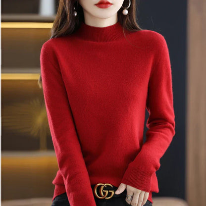 Soft Wool Sweater for Women Winter Warmth