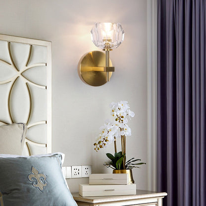 Luxury Glass Wall Light Fixtures