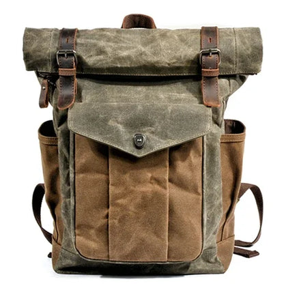 Classic Leather Backpack Bag