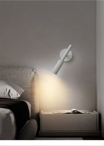Flexible Black Adjustable Wall Reading Lamp