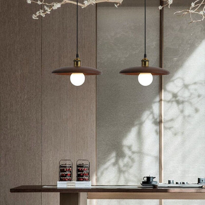 Rustic Wooden Pendant Light With Soft Warm Glow