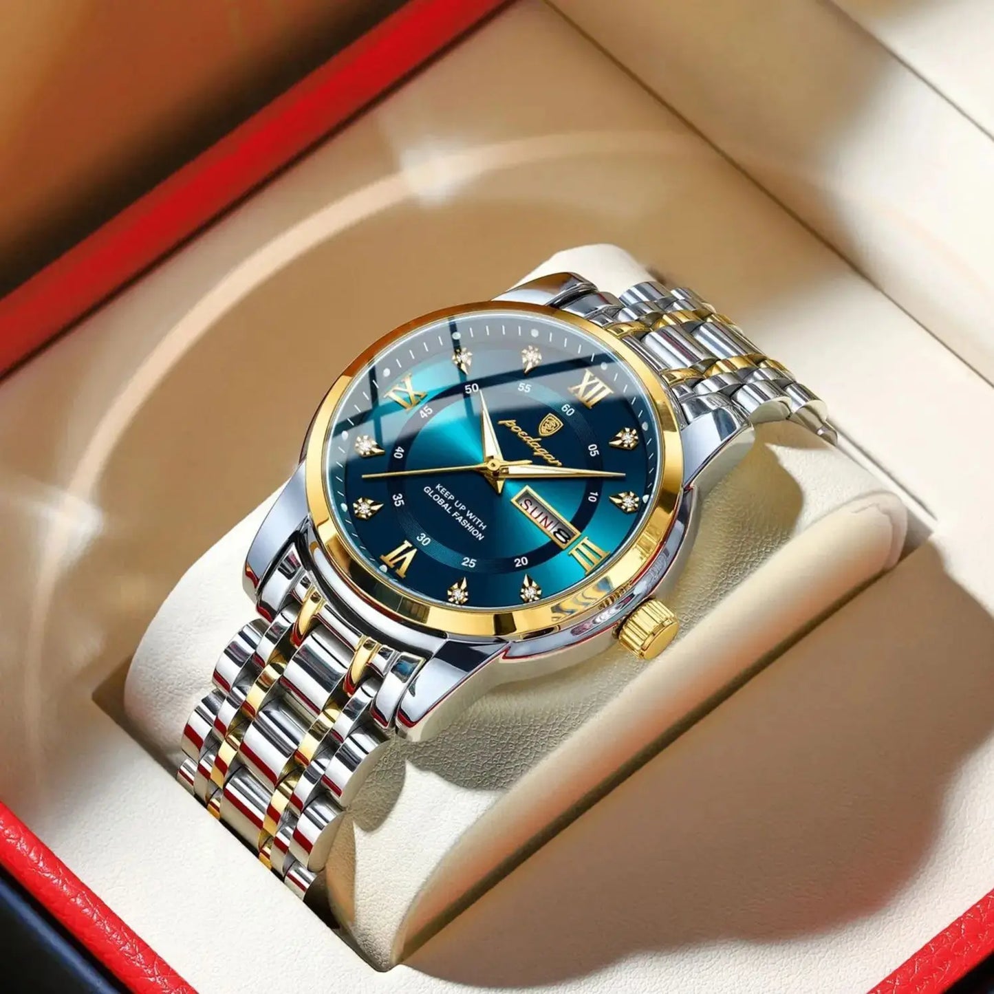 Luxury Quartz Chronograph Watch - Lusomart