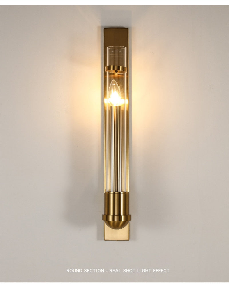 Luxury LED Gold Sconce Light For Home Walls
