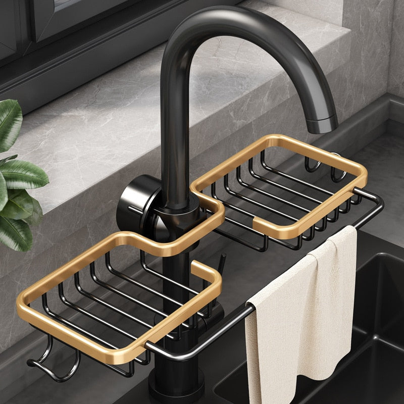 Stainless Steel Bathroom Shelf Organizer - Lusomart