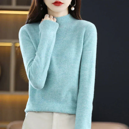Soft Wool Sweater for Women Winter Warmth