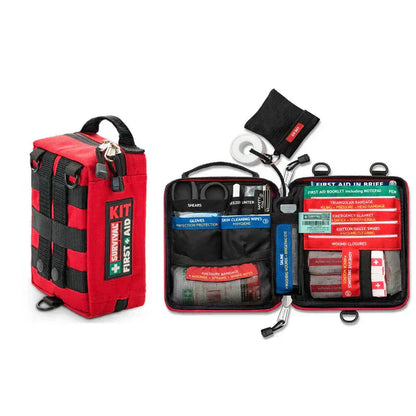 Waterproof Emergency First Aid Medical Kit Bag Set