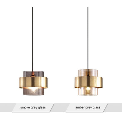 Sleek Hanging Glass Ceiling Lights