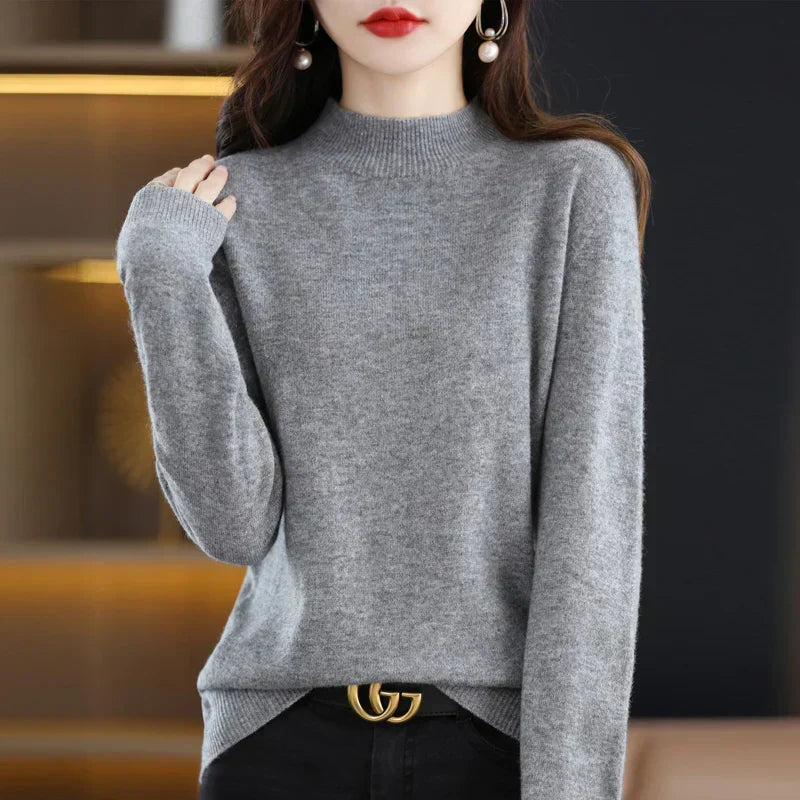 Soft Wool Sweater for Women Winter Warmth