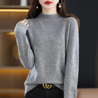 Soft Wool Sweater for Women Winter Warmth