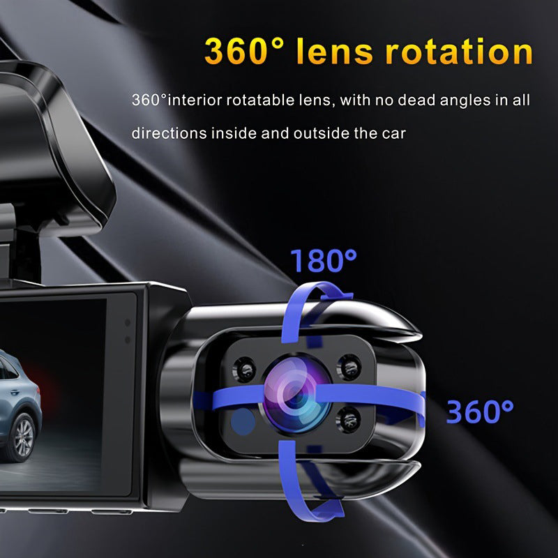 Dual Lens 1080P Car Dashboard Camera