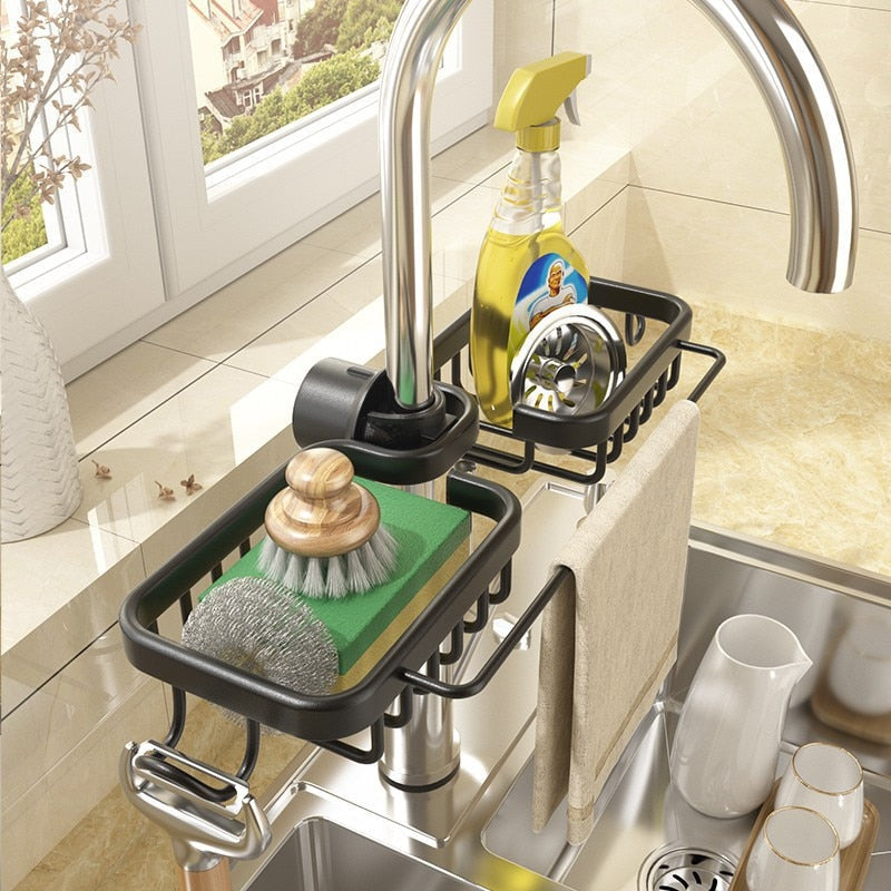 Stainless Steel Bathroom Shelf Organizer