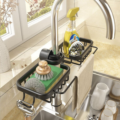 Stainless Steel Bathroom Shelf Organizer