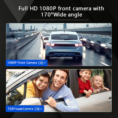 Dual Lens 1080P Car Dashboard Camera