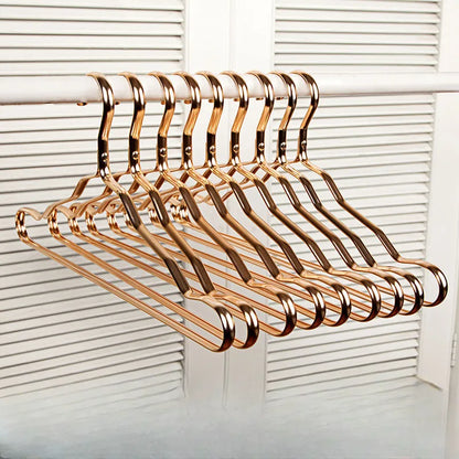 Strong Metal Closet Hangers | Sturdy Space Saving Set