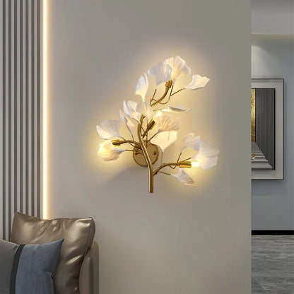 Beautiful Floral Wall Light Sconce