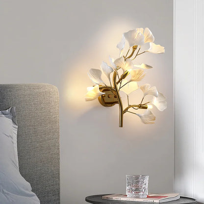 Beautiful Floral Wall Light Sconce