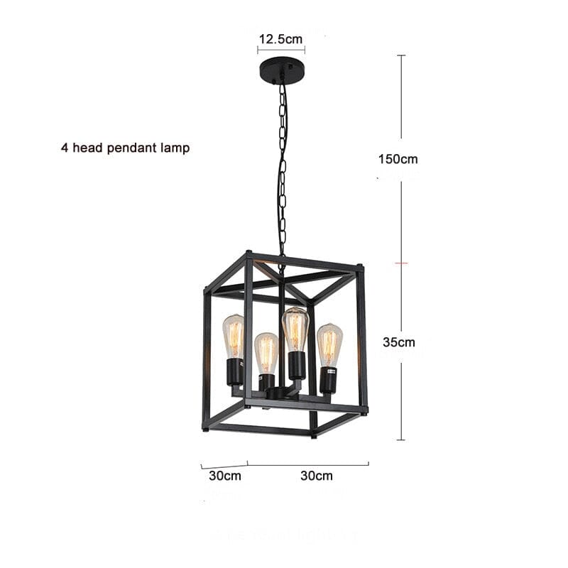 Rustic Farmhouse Dining Room Light