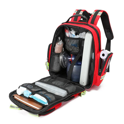 Heavy Duty Waterproof First Aid Survival Backpack