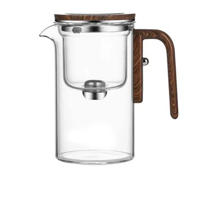 Clear Glass Teapot With Built In Strainer And Infuser