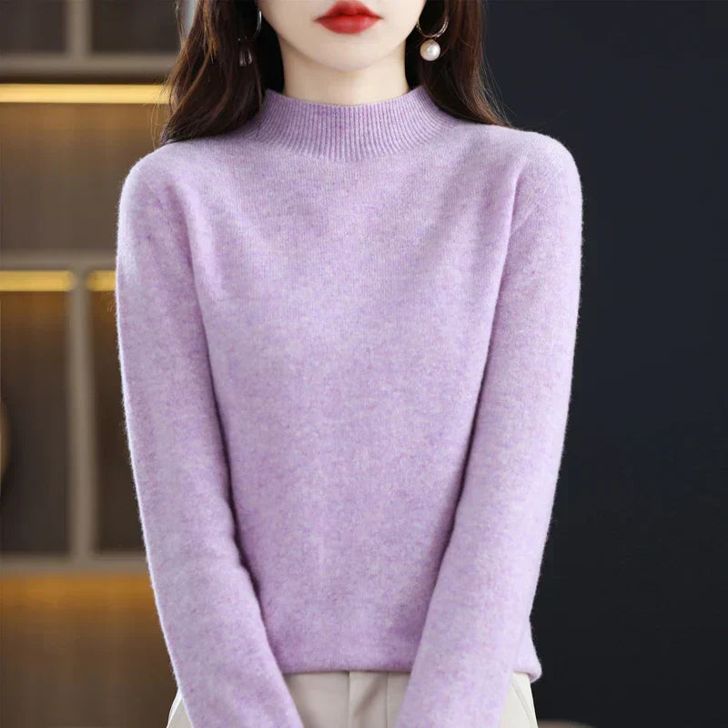 Soft Wool Sweater for Women Winter Warmth