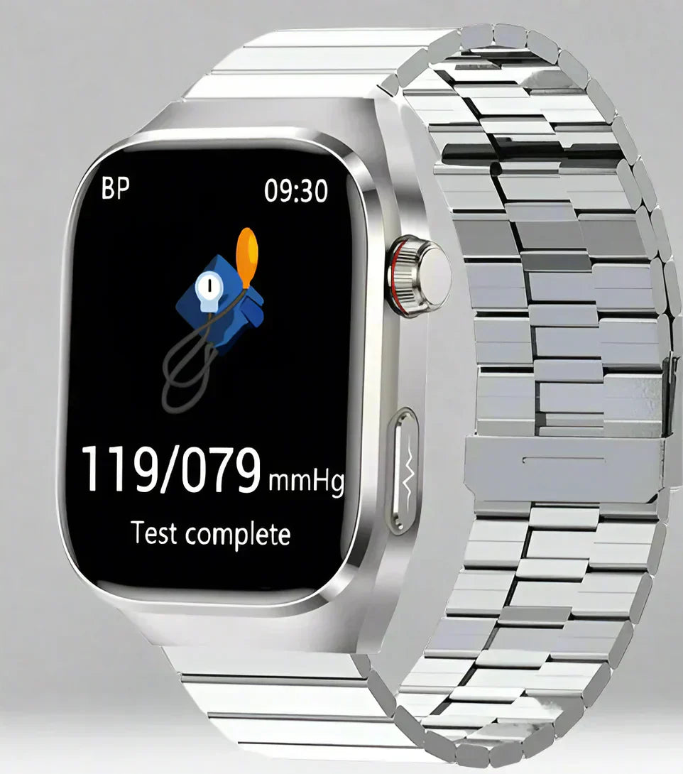 Smart Bluetooth Health Tracker Watch with ECG Monitor