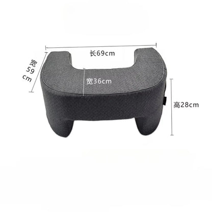 Comfortable Reading Pillow With Adjustable Arm Rest