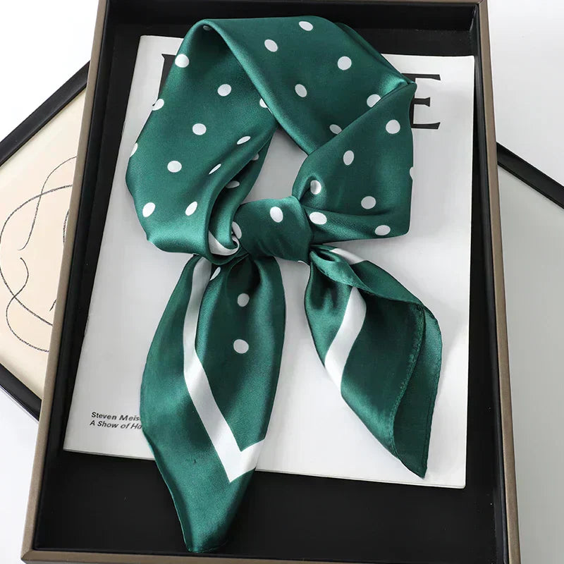 Soft Plaid Neck Scarf in 2 Versatile Colors