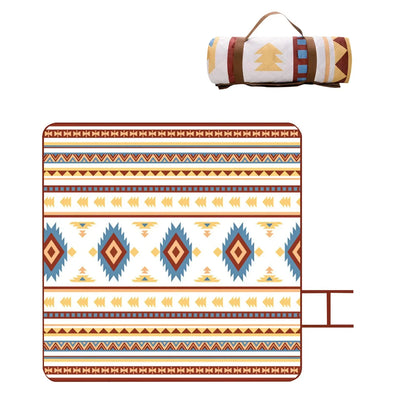 Outdoor Picnic Blanket Beach Blanket Waterproof Sand Free Portable Washable Beach Underlay Picnic Blanket-4