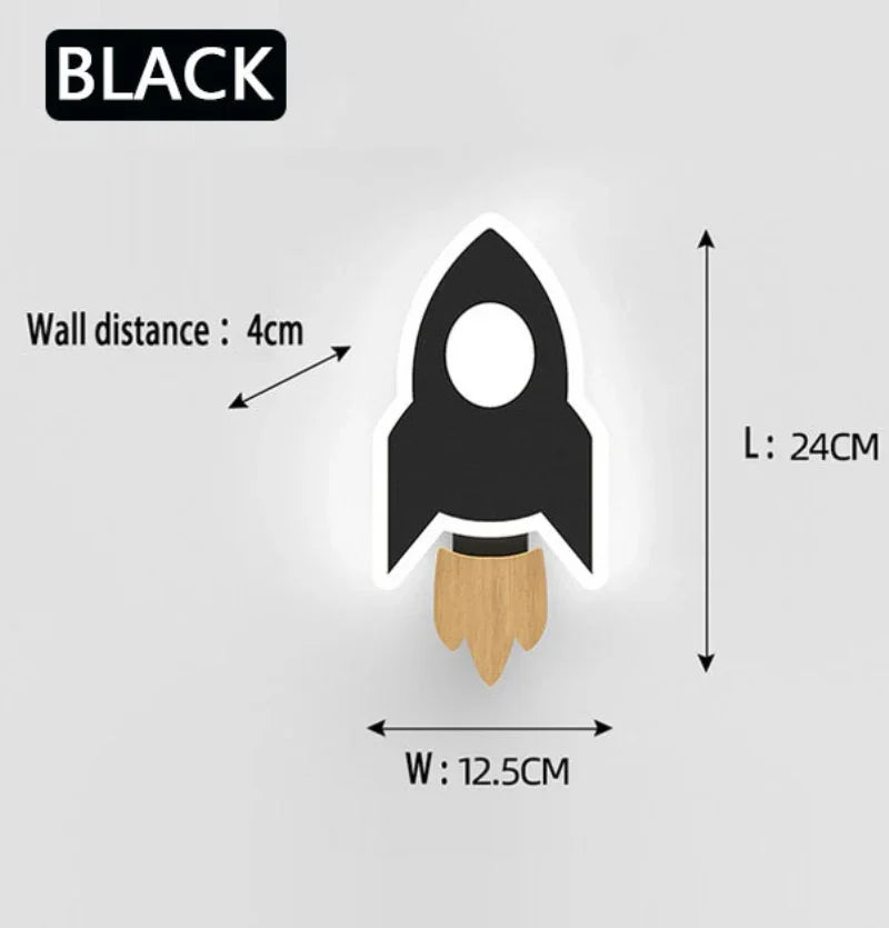 Fun Space Theme LED Night Light