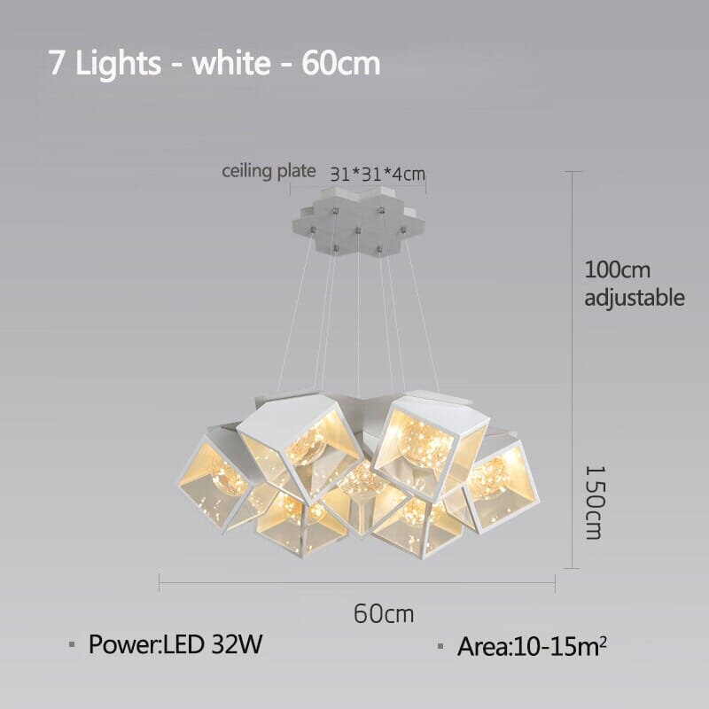 Elegant Glass Ceiling Lighting