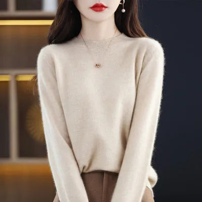Premium Wool Sweater for Women Cold Weather
