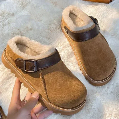 Soft Plush Women's Indoor Slipper Shoes for Home Comfort