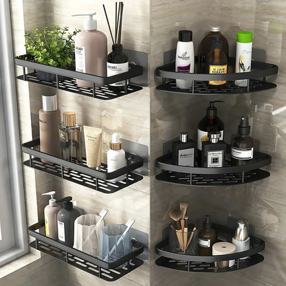 Wall Mounted Bathroom Storage Shelf