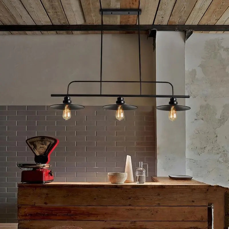 Rustic Industrial Style Ceiling Chandelier - Lusomart