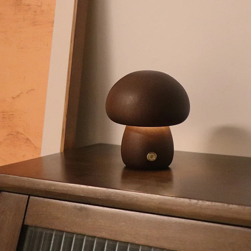Warm LED Bedside Lamp – Gentle Night Light