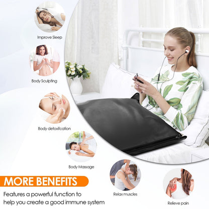 Portable Infrared Sauna Detox Blanket for Relaxation
