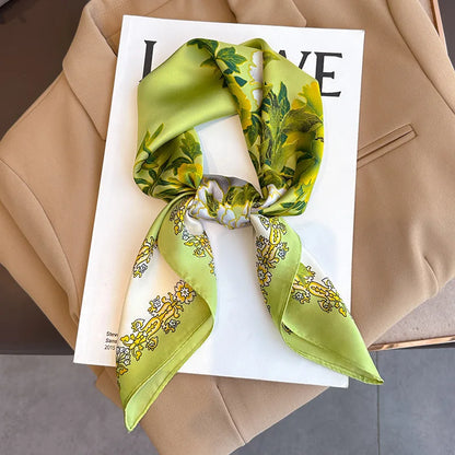 Soft Plaid Neck Scarf in 2 Versatile Colors