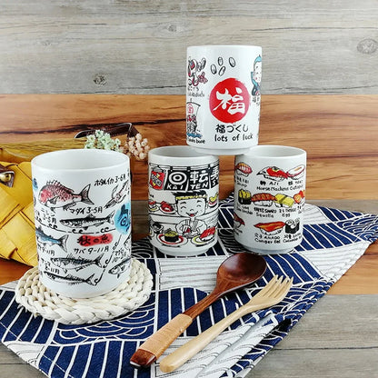 Traditional Japanese Ceramic Tea Cups