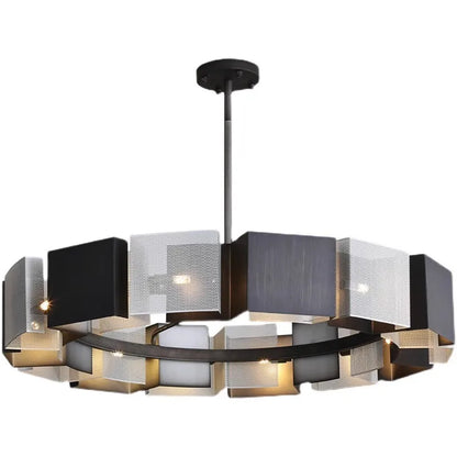 Vintage Crystal Pendant Lamp