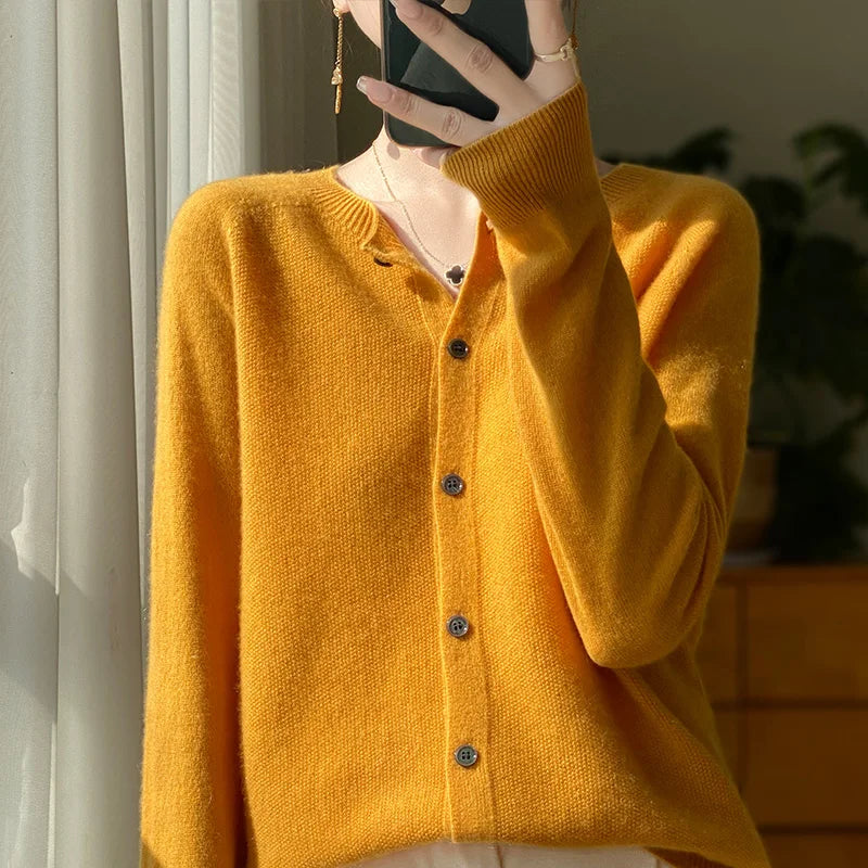 Soft Wool Open Front Cardigan For All Seasons