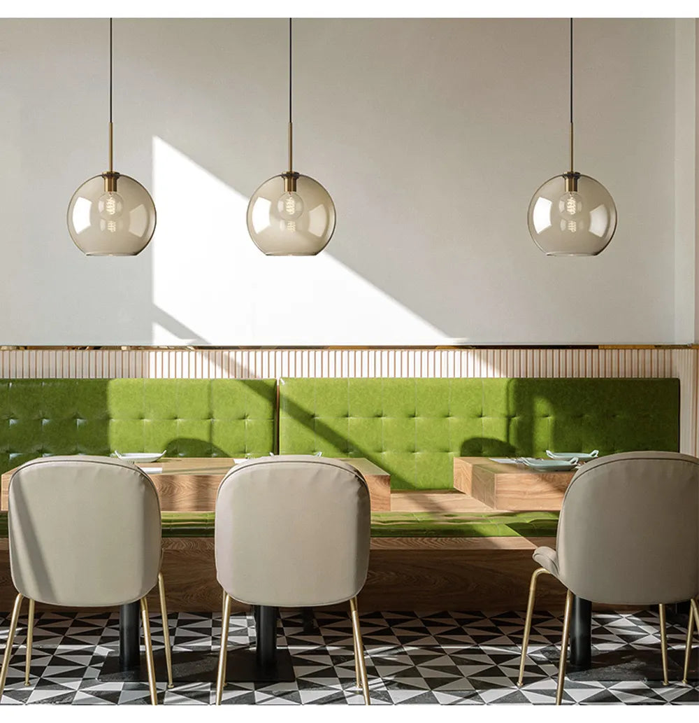 Sleek Metal LED Pendant Lamp