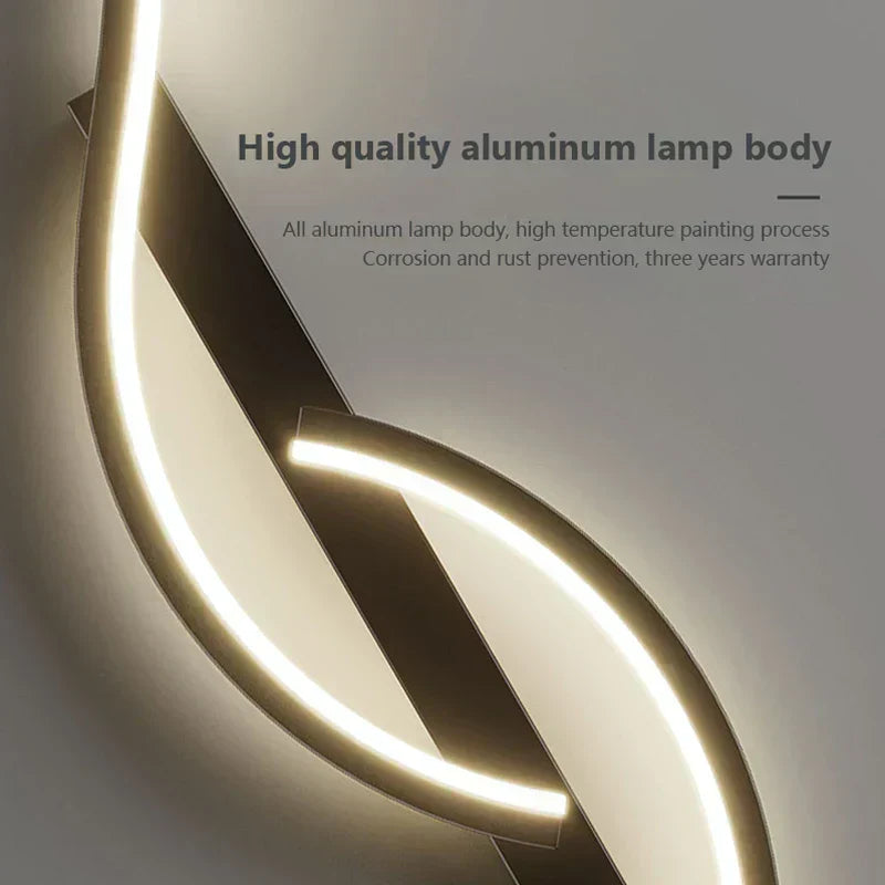 Soft Dimmable LED Wall Lamp For Bedroom And Hallway
