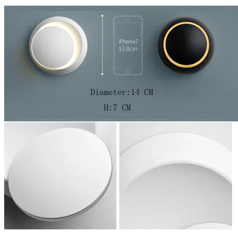 Flexible Adjustable LED Wall Lamp for Home