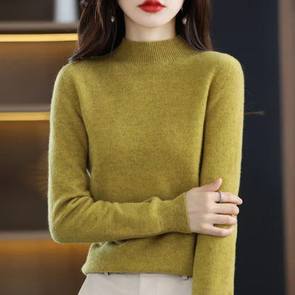 Soft Wool Sweater for Women Winter Warmth